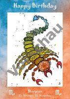 - Vorderseite Skorpion -