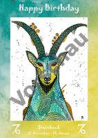 - Vorderseite Steinbock -